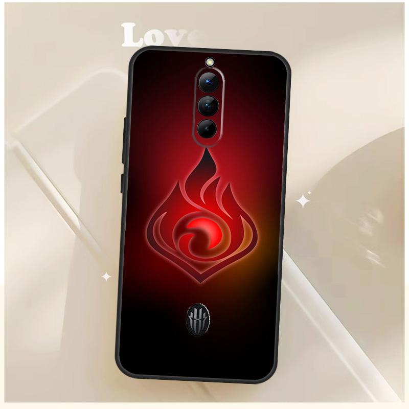 Genshin Impact Case For ZTE Nubia Red Magic 10S 9S 8S 8 9 10 11 Pro Plus 6 7 7S 6S For RedMagic 10 Air Cover