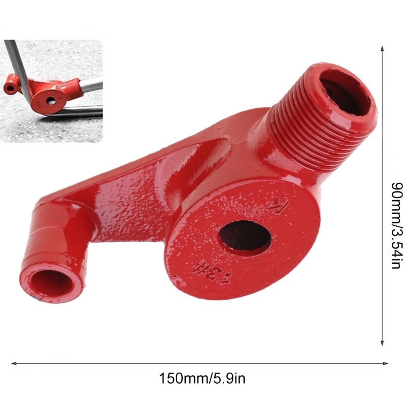 Praktischer manueller Rohrbieger Biegegerät für schnelles Drahtrohrbiegen Geeignet für Elektroinstallation