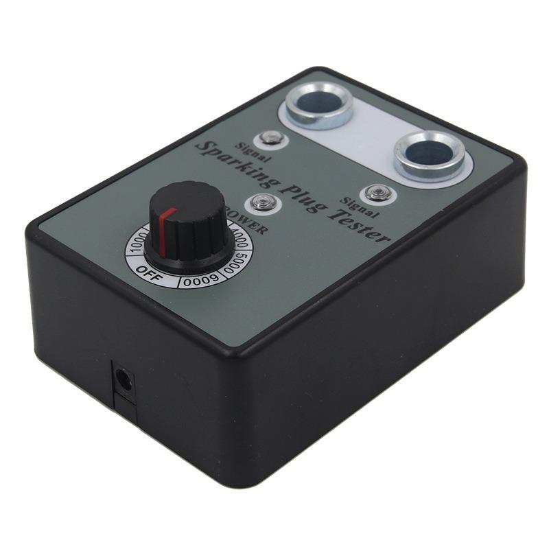 Tester per Candele con Doppio Foro Regolabile Tester di Accensione Tester di Circuito