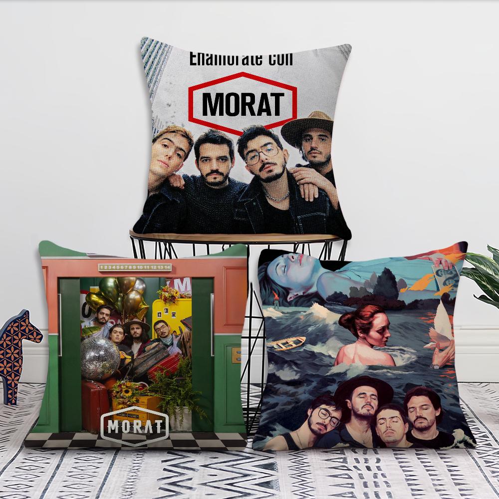 Band M-morat Antes De Que Amanezca Cushion Cover Pillow Cover Decoration Room Home Sofa Living Office Car Nordic Simplicity