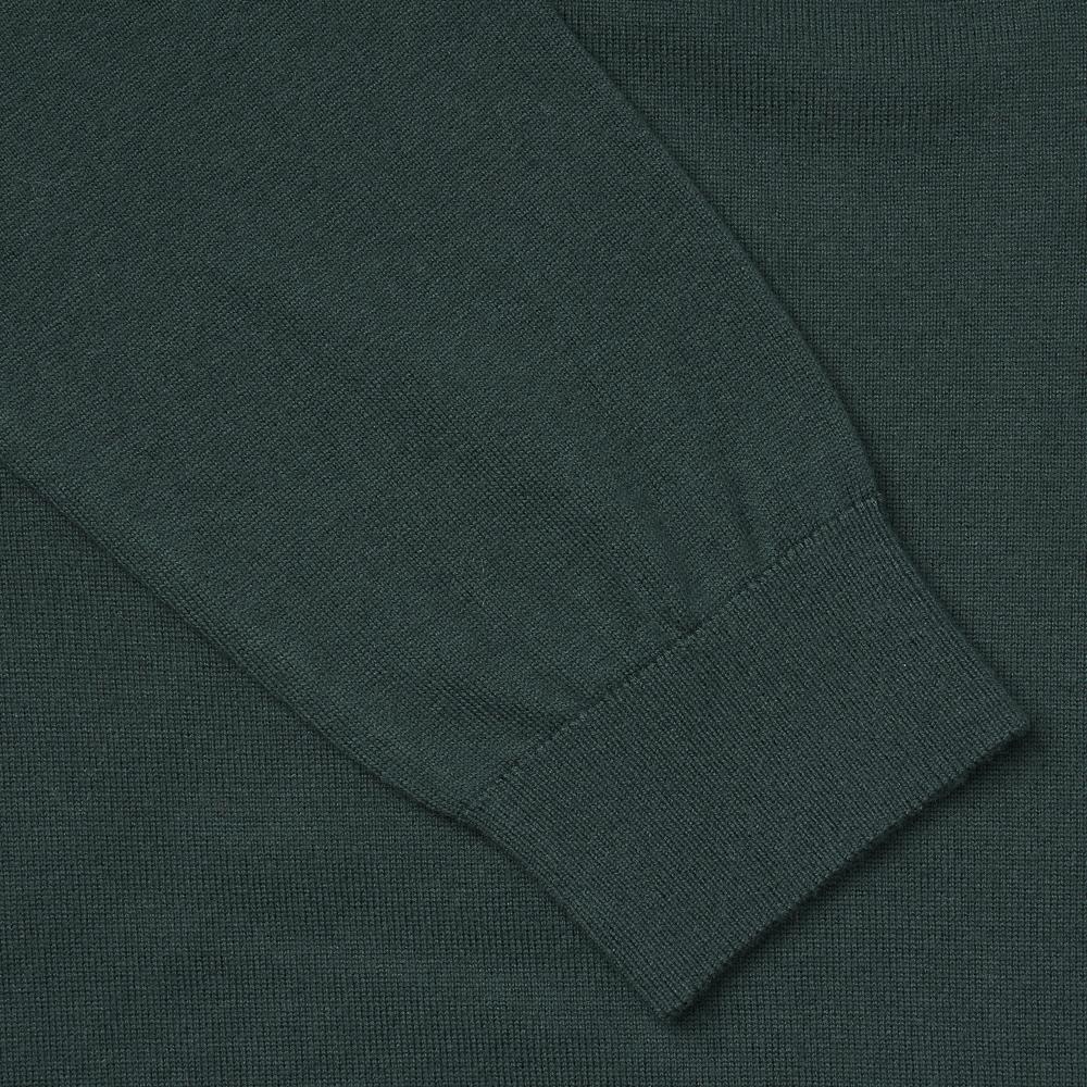 VERNO [Casual] Cashtouch Crew-Neck Knit Green_Relax-Fit