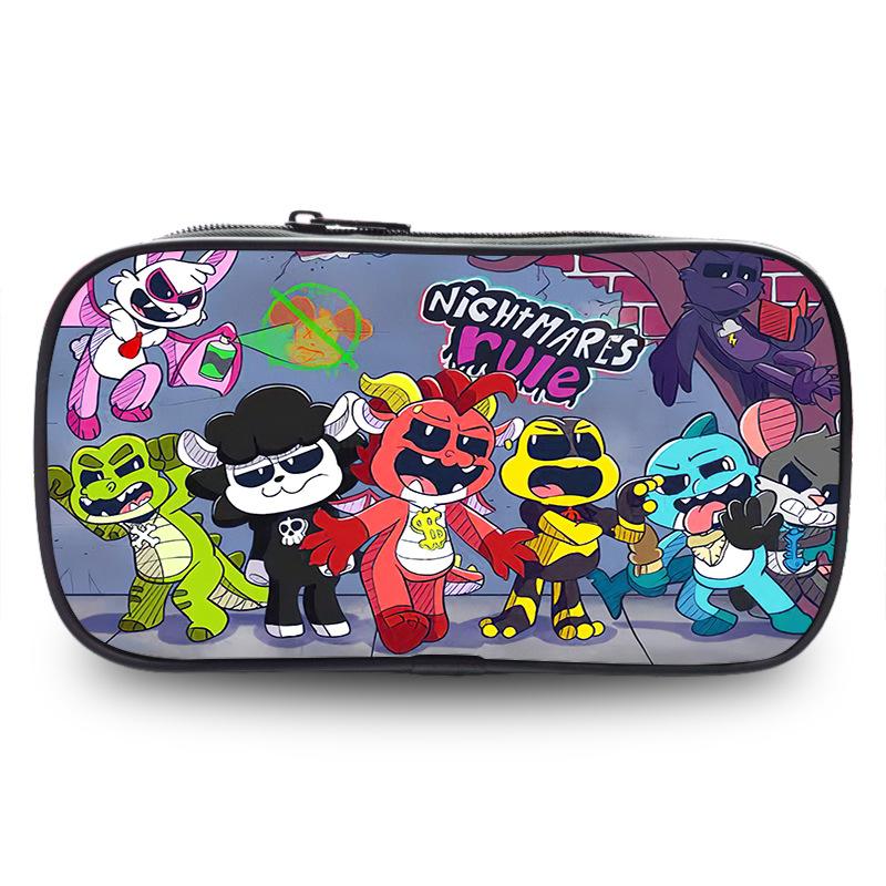 Nightmare Small Animal Pencil Case Animation Peripheral Storage Bag Stationery Pencil Case