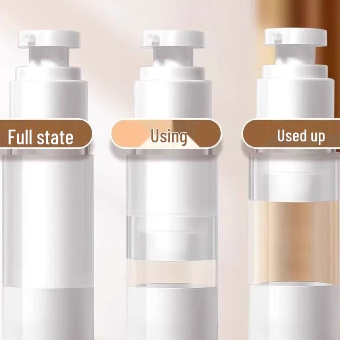 Travel Vacuum Dispenser Bottle: Portable Press-Type Spray for Skincare & Cosmetics