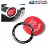 Red Engine Start-stop Push Button Cover With Ring Trim For BMW E90 E92 E93
