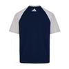 Adidas Color Block Pullover T-Shirt Unisex Tops KX0519