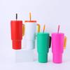 Water Bottle New 101 Stainless Steel Thermos Cup Simple and Fashionable Handle Car Cup Outdoor Portable Car Straw Ice Cup