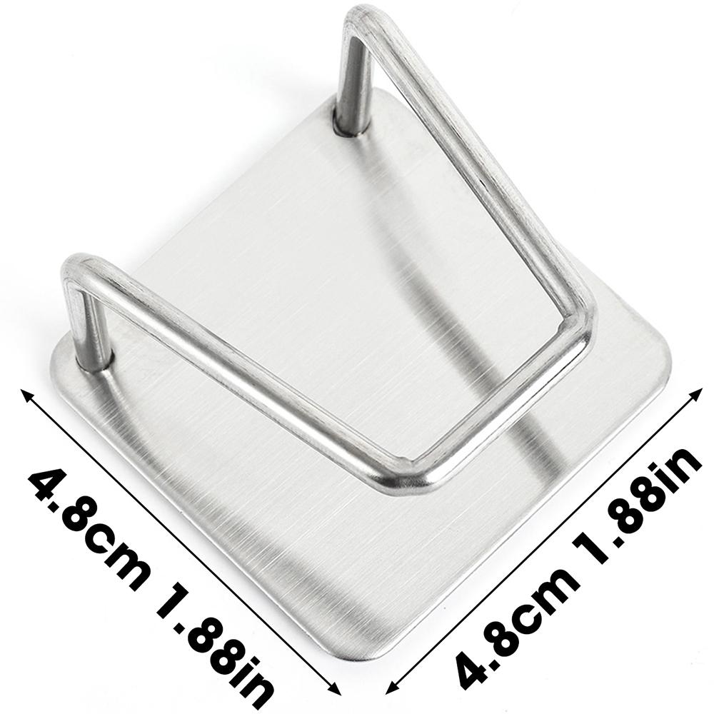 Držák na kuchyňské houbičky Nerezová ocel Houby na dřez Odtokový stojan na sušení Samolepící držák na odkládací prostory Nástěnné háčky Kuchyňský organizér