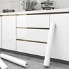 Self-Adhesive PVC Cabinet Film Waterproof Kitchen Cabinet Cover Removable Peel Stick Protective Coating for Cabinet Door Renovation