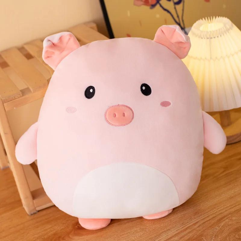 40cm Cuddly Squishy Penguin Pig Rabbit Panda Crab Kawaii Zoo Animal Plush Pillow Soft Plushie Peluche Doll Kids
