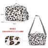 This cute diaper pouch features a dedicated space for baby wipes and storage for baby This shoulder pouch makes a great baby shower (leopard print)