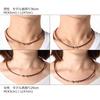 Magnetic Necklace TAO Necklace Slim RAFFI mini Brown Champagne Gold M [Colantotte] Women's