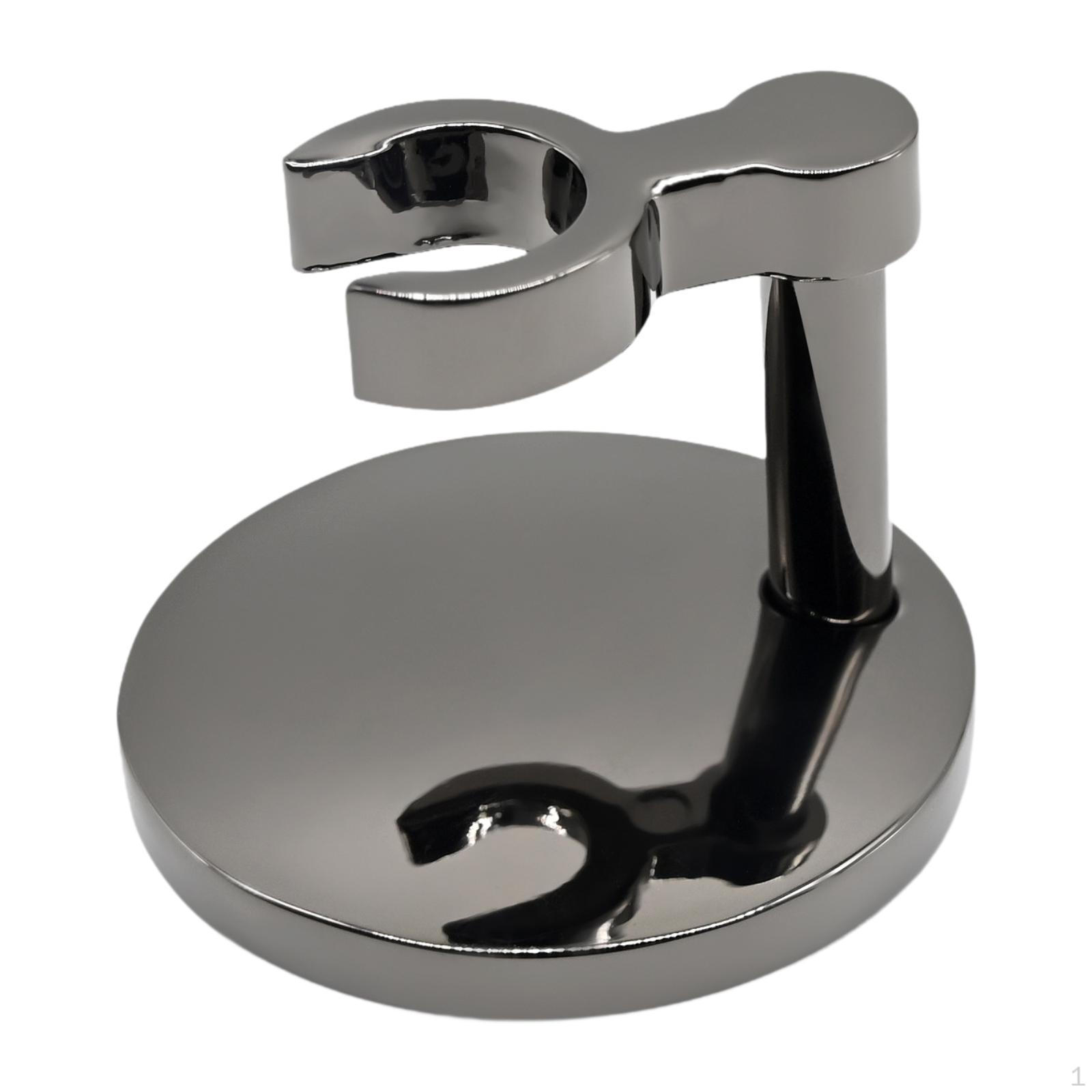 

Подставка для бритья для мужчин, держатель для помазка, портативные аксессуары, нержавеющая сталь, бритье чёрный