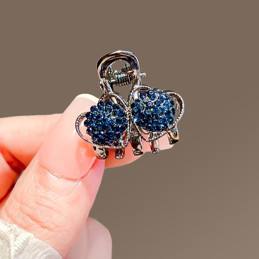 Pearl Rhinaute Small Hair Clip Female Net Celebrity Delicate High Ponytail Clip Korean Advanced Side Broken Hair Clip Headwear