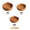 Furnace Brewed Tea Rattan Retro Handmade Rattan Tray Woven Fruit Plate Bread Basket Living Room Household Snack Basket