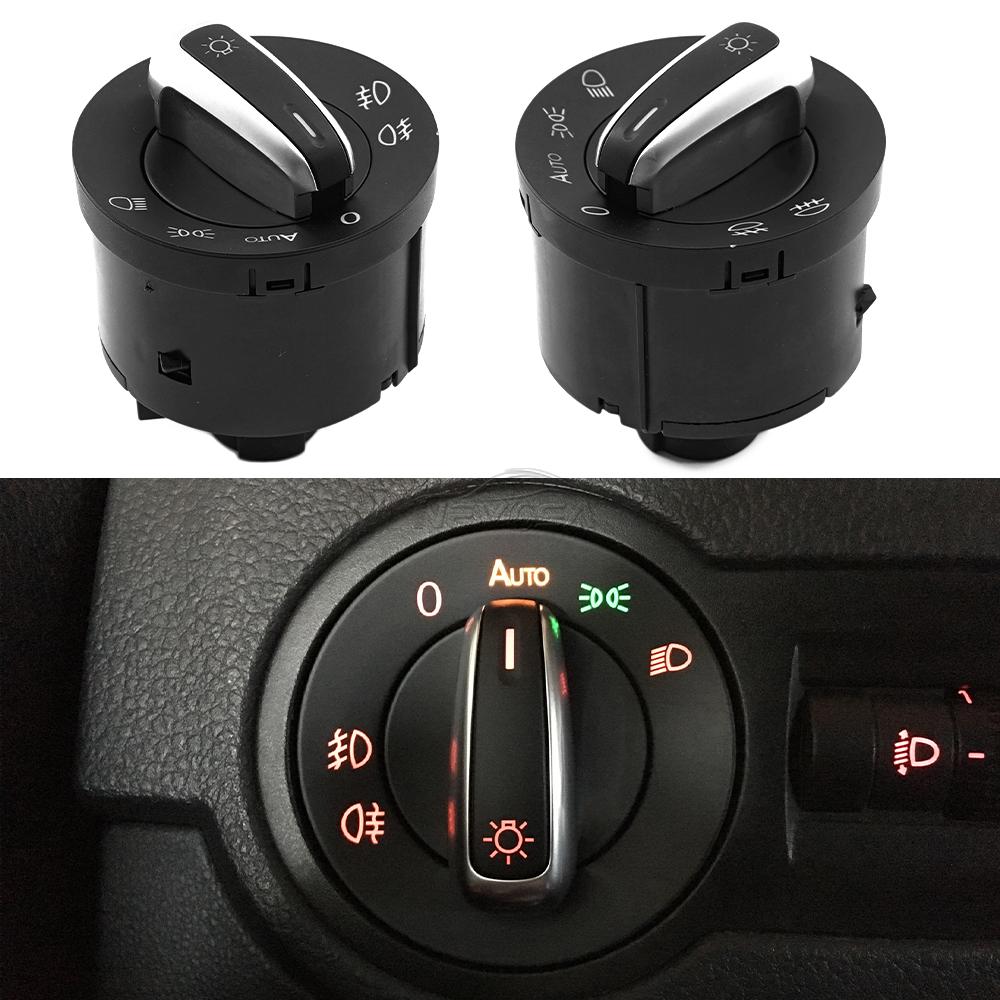 SORGHUM 5ND941431A 5ND941431B For VW Golf 5 6 GTI Mk5 Mk6 Jetta 5 6 Passat B6 Touran Tiguan SEAT Chrome Headlight Window Switch