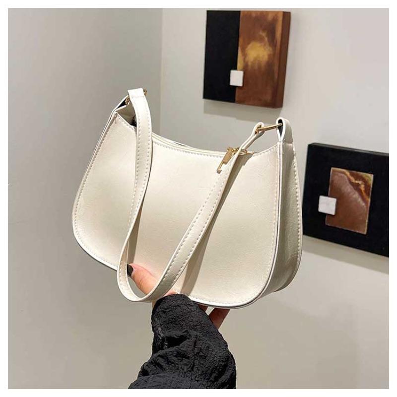 Niche high-texture fashion casual armpit bag, new trendy new products, solid color new products, versatile portable shoulder bag