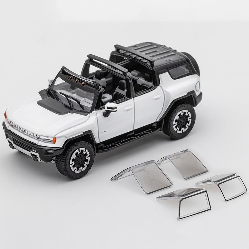 

GCD 1:64 Hummer EV SUV Alloy Car Diecasts & Toy Vehicles Car Model Miniature Scale Model Car Toys For Children белый