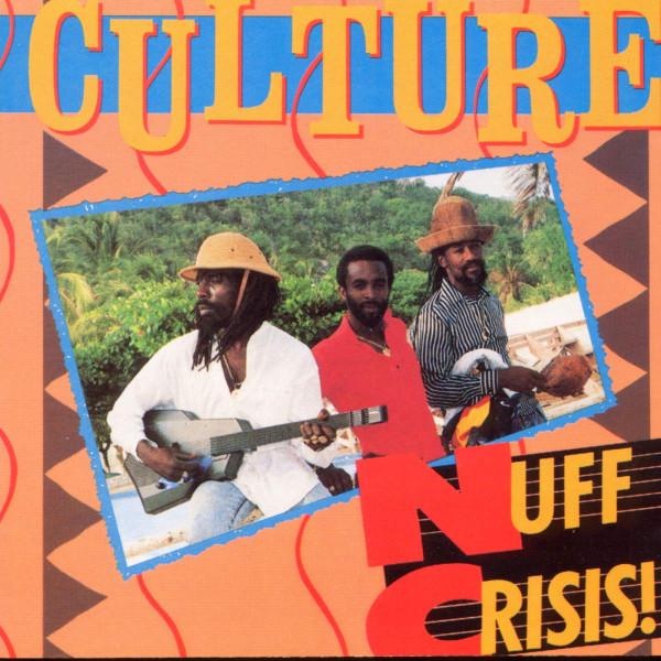LP Record CULTURE - Nuff Crisis! 43064 Shanachie 1989 US Reggae, Ska & Dub Used