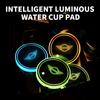 New New Luminous Car Coaster Water Cup Holder Pad Anti-slip Mat Auto Accessories For MINI Cooper F56 F55