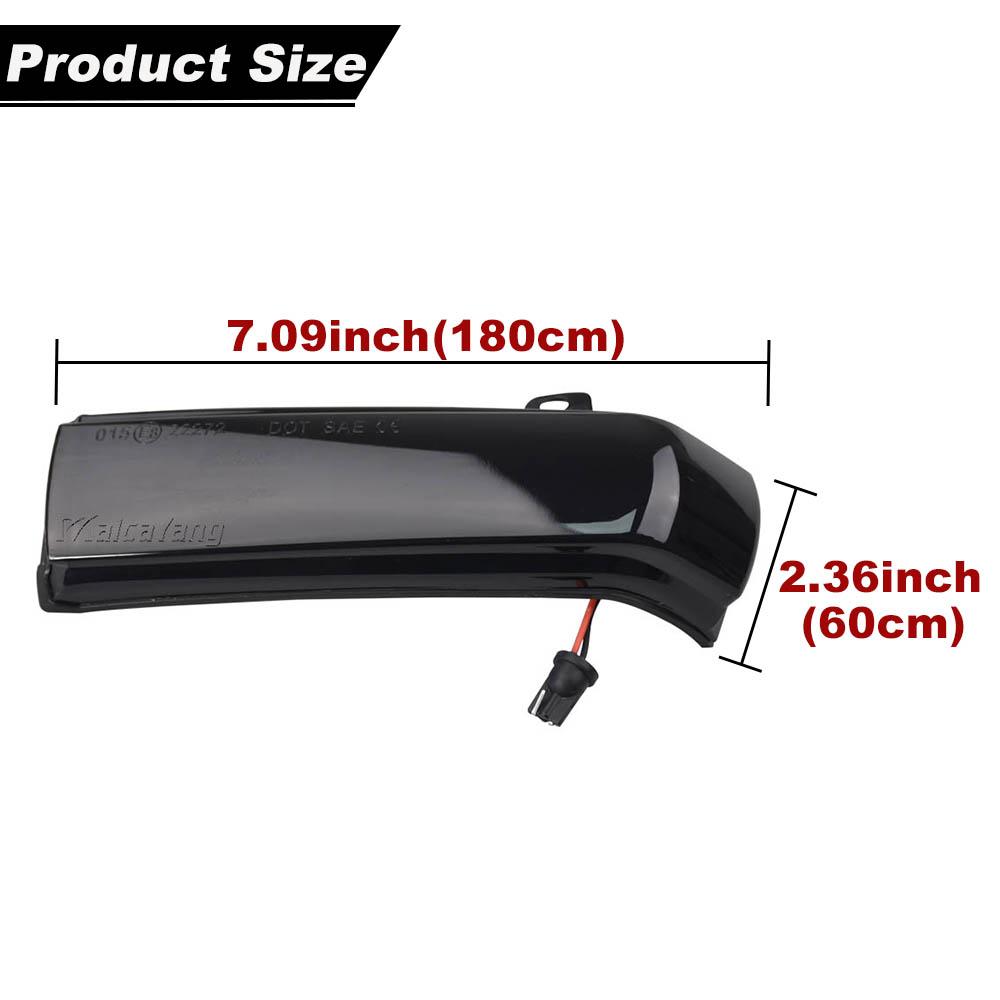 Do Opel/Vauxhall Przyciemniane Dynamiczne Pomarańczowe LEDowe Kierunkowskazy Błotnika do Fiat Doblo MK2 RAM ProMaster City 2010-2022