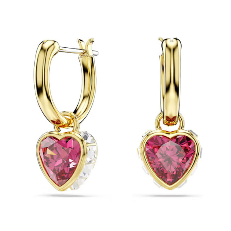 

Swarovski Chroma Heart Drop Hoop Earrings 5684760 5684760