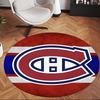 Montreal Canadiens (5) Round Office Rug Decorative Floor Rug for Office Bedroom Living Room and Home Space