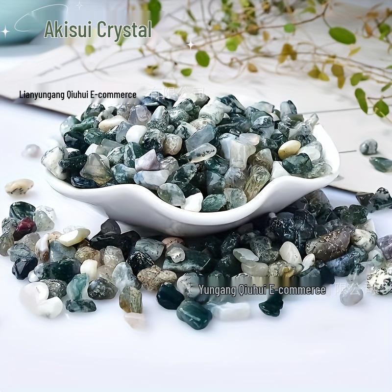 Natural Agate Gravel Crystal Stones for Fish Tanks and Flower Pots