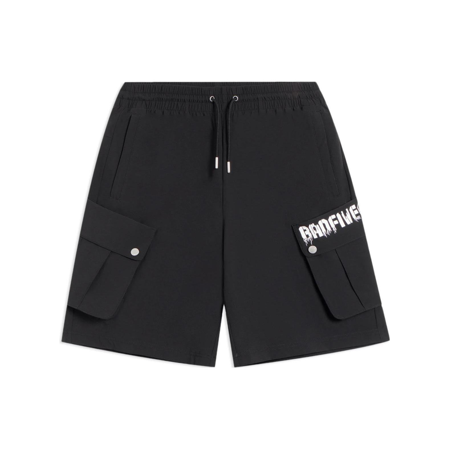 Мужские повседневные шорты Li Ning Badfive Черные AKSS603-2 S