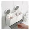 Sink Storage Rack with Suction Cup - White