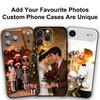 Coque Personnalisée Pour iPhone 17 Air 16 16E 15 14 13 12 11 Pro Max Mini SE XS XR 7 8 Plus Cadeaux de Noël Famille Et Couples