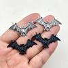 Unisex Gothic Bat Wings Pendant Chain – Minimalist Punk Sweater Accessory
