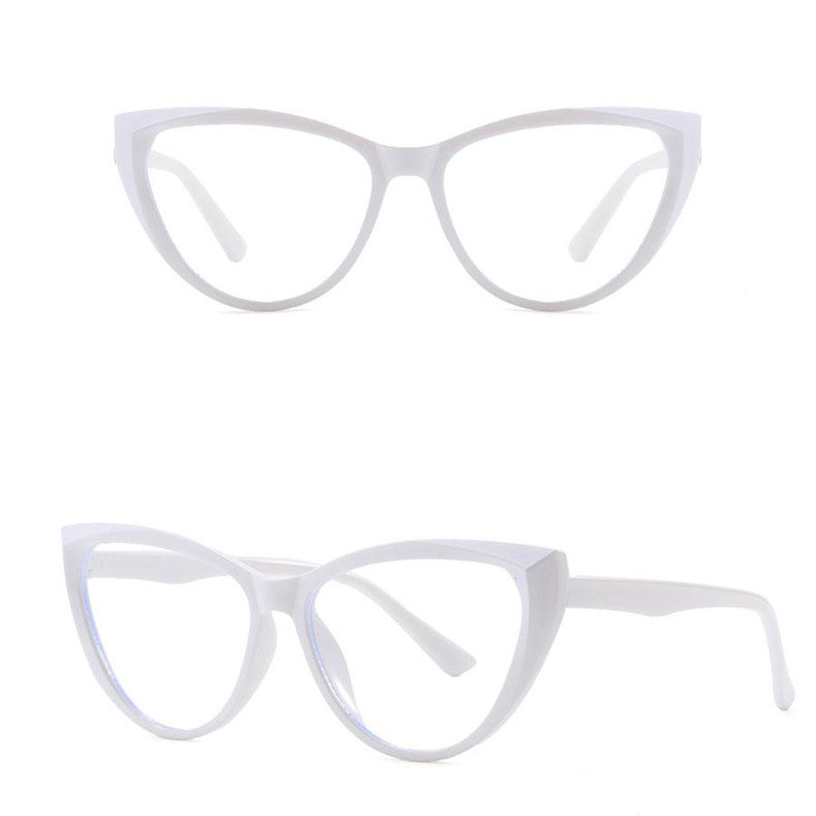 Cat's Eye Large Frame Decorative Glasses Frame Women's Computer Glasses