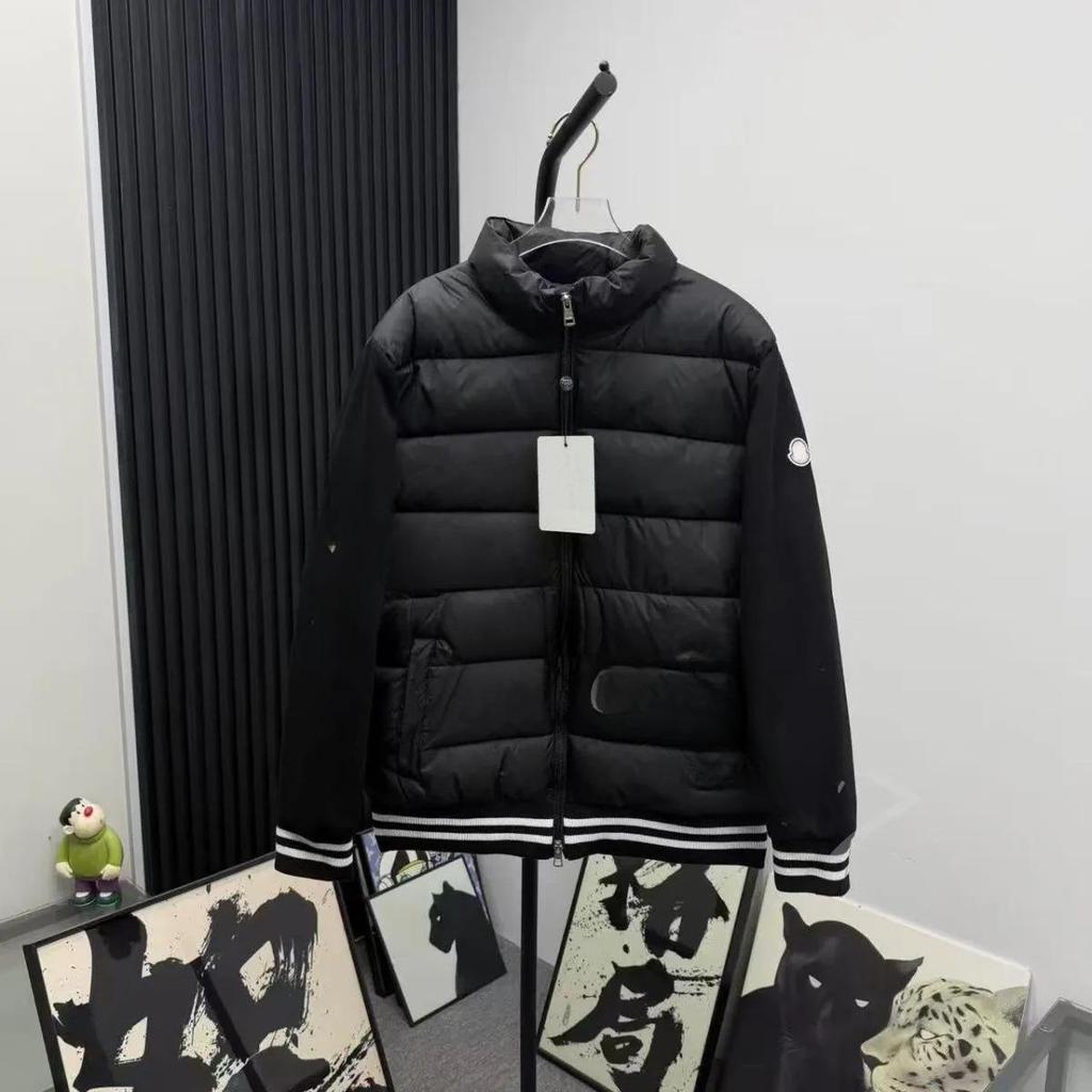 In-Stock Winter Unisex Bright Surface Thickened Warm Down Hooded Jacket
