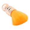 Neck Duster Brush Ergonomic Handle Soft Nylon Bristles Gentle Neck Hair Cleaning Dusting Brush for