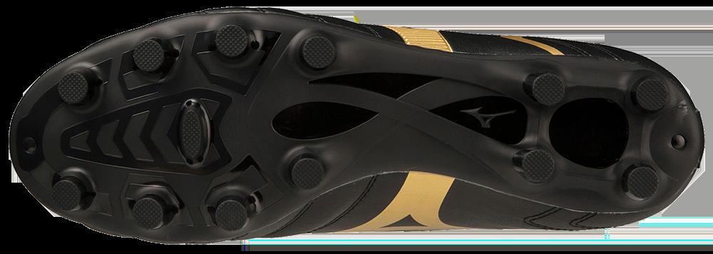 Football boots Mizuno black / gold Monarcida Neo II Select
