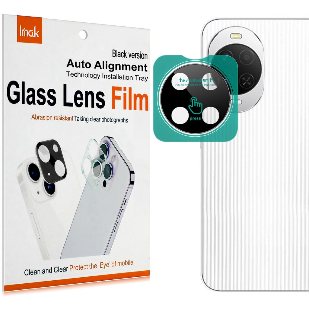 For Huawei Nova 15 Ultra Pro Glass IMAK High Definition Glass Lens Film Self-positioning Version Black Version