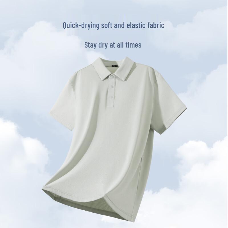 Jeep Men's Quick-Dry Breathable Polo Shirt