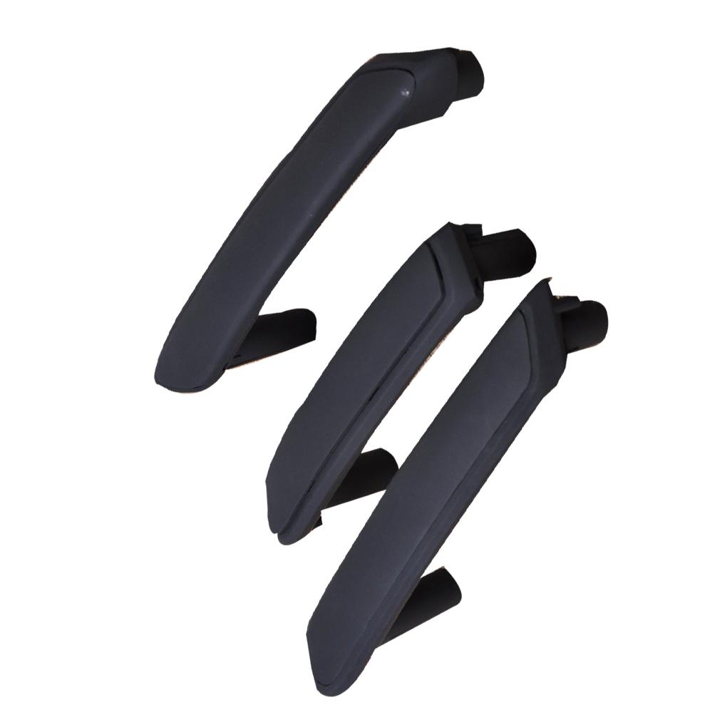 

3 шт. комплект ручек для внутренней двери спереди справа сзади для PassatB5 1998-2005 чёрный