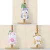 Cute Hamster Plush Keychain With Pp Cotton Filling For School Bags And Accessories