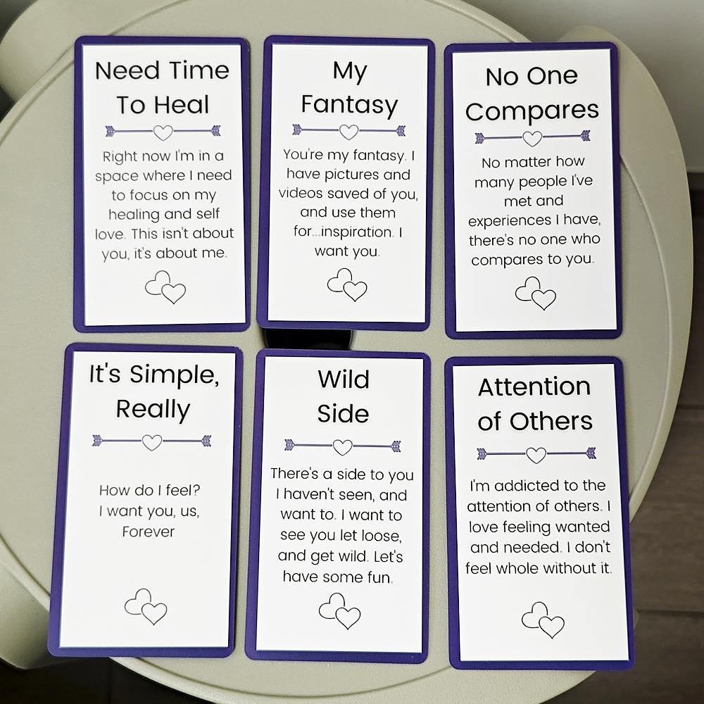 Das Keine Kommunikation Orakel Liebesbotschaften Beziehung 54 Karten Deck 10,3*6cm