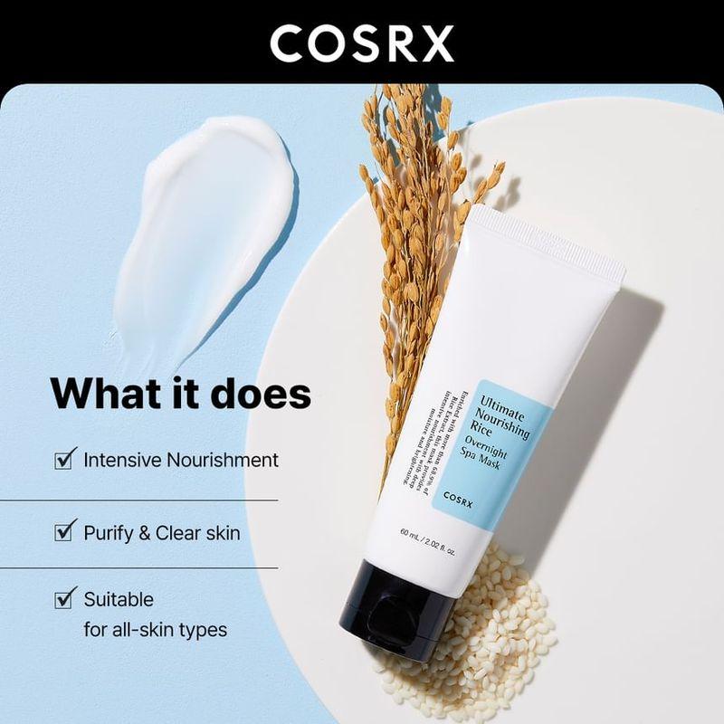 COSRX Mascarilla de Noche Spa de Arroz Ultrahidratante