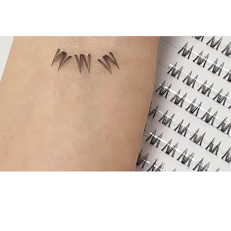 Denivyse - Einzelne Cluster-Falsche Wimpern