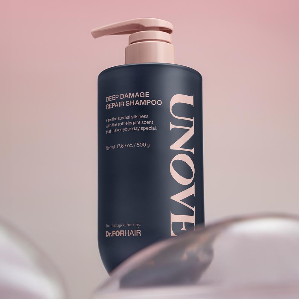 Unove Deep Damage Repair Shampoo 500g (Choose 1 of 2 types) (Protein Ampoule Shampoo)