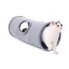 YOASONEK Cat Tunnel, Cat Toy, Tunnel Hole, Popular Pet Toy, Exercise Relief, Foldable, Stylish, Easy to Store, Stress Relief (Gray)