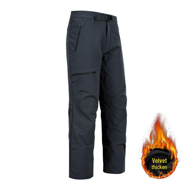 

«Мужские легкие осенние брюки для активного отдыха — модные, водонепроницаемые и прочные для походов и повседневной носки» 3XL