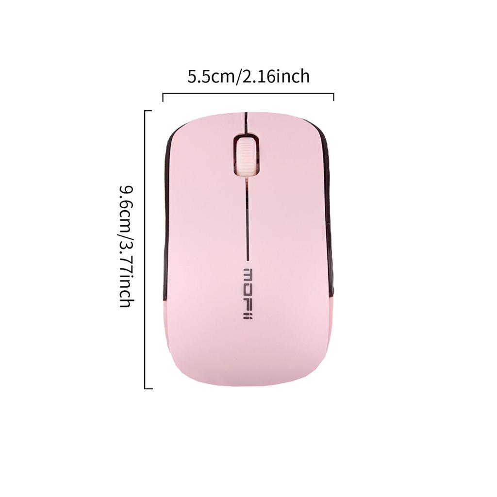 Mofii Wireless Ergonomic Mouse That Can Be Used with Either Hand (left or Right).