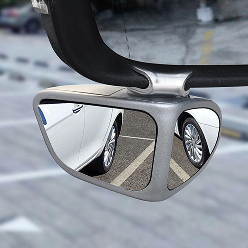 Car Blind Spot Mirror 360°rotatable Wide-angle View,remove Blind Spots For Safe Lane Change/reversing,installation Fits All I4x3