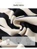 Stylish Summer Knit Striped Short-Sleeve T-shirt for Mom - Loose Fit, Round Neck, Ice Silk, Middle-Aged & Elderly Women