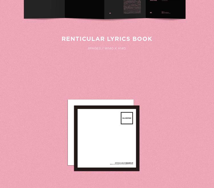 BLACKPINK [SQUARE UP] 1. Mini-Album (SCHWARZ / PINK Version)
