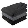 Men's Thickened Elastic Sports Pants for Autumn and Winter - Warm, Loose-Fit Straight Leg for Middle-Aged and Elderly